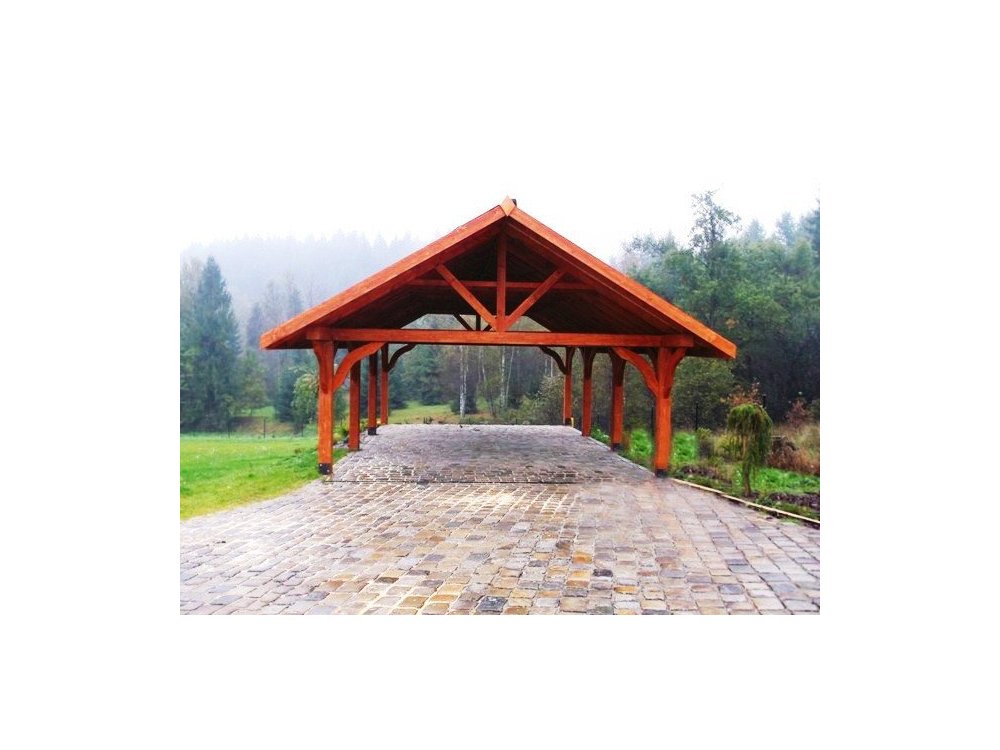 Two-Bay Carport WD5 – 6×9 m
