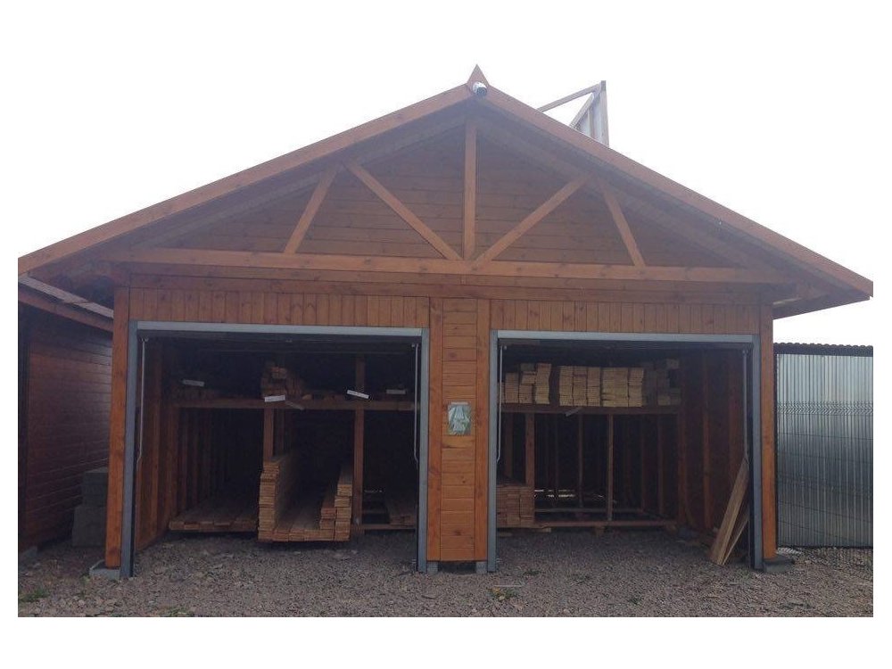 Two-Bay Carport WD6a – 6×6 m