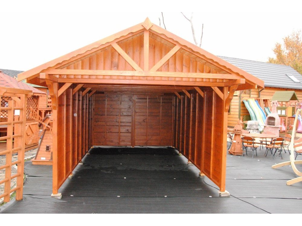 Single-Bay Carport WJ1 – 3.5×6 m