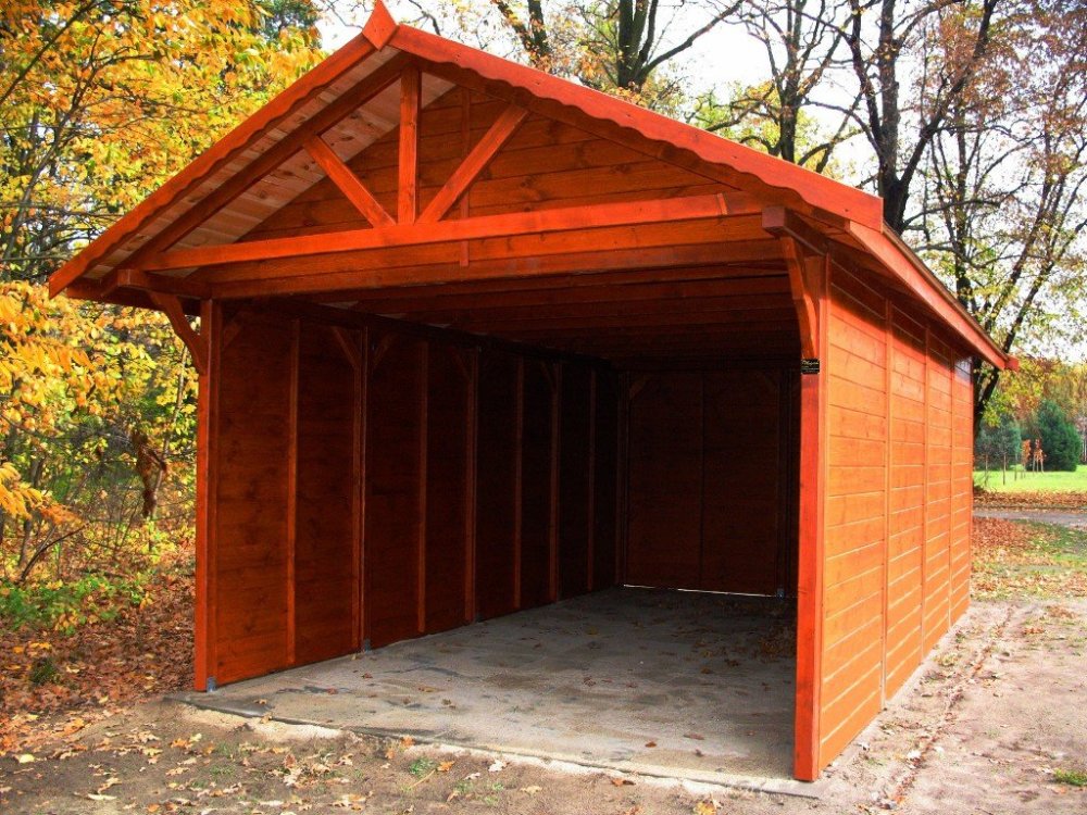 Single-Bay Carport WJ2 – 3×6 m