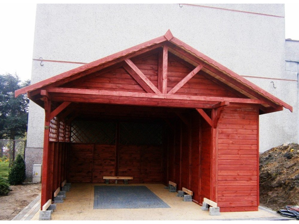 Single-Bay Carport WJ4 – 3.5×6 m