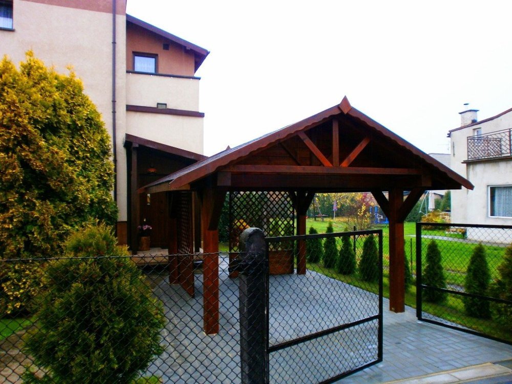 Single-Bay Carport WJ9 – 3.5×4.8 m