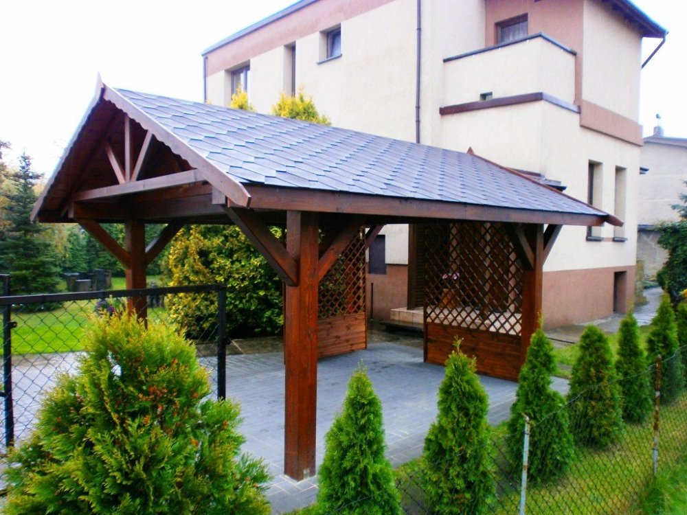 Single-Bay Carport WJ9 – 3.5×4.8 m