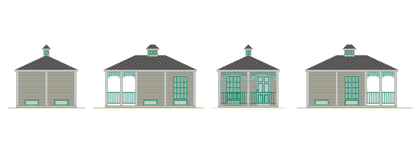 Cedar Hill Lodge wooden garden lodge - interior detail