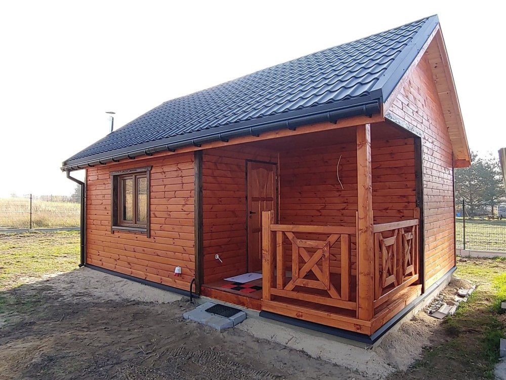Kastaņu koka māja 30–54 m²
