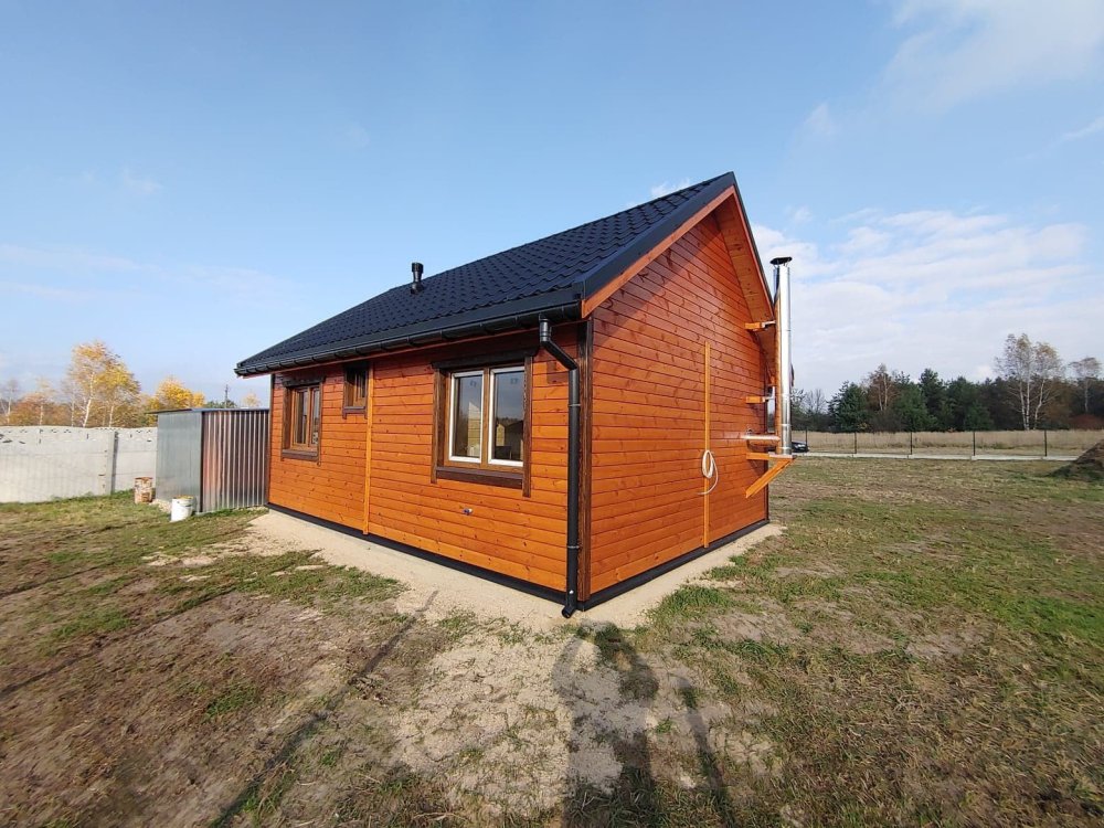 Kastaņu koka māja 30–54 m²