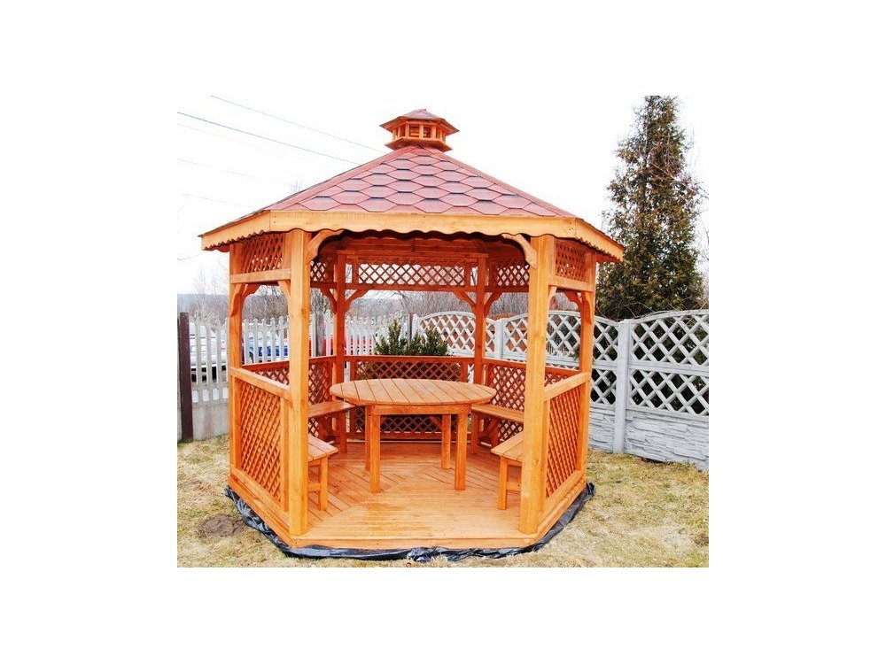 Hexagonal Gazebo S4a