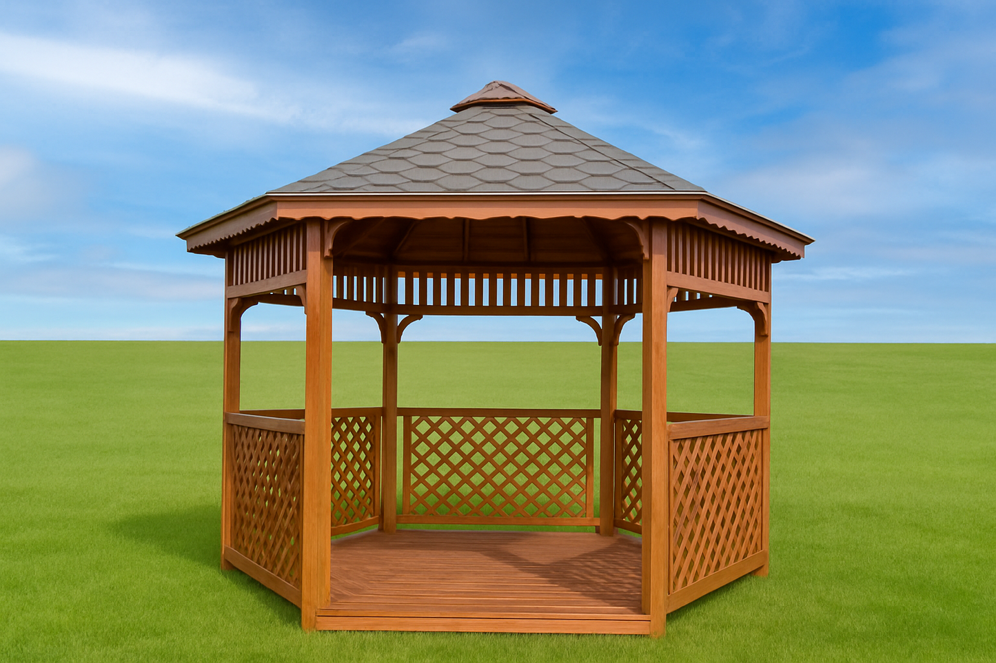 Hexagonal Gazebo S4b