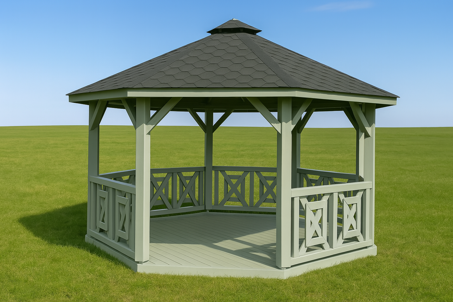 Hexagonal Gazebo S5a