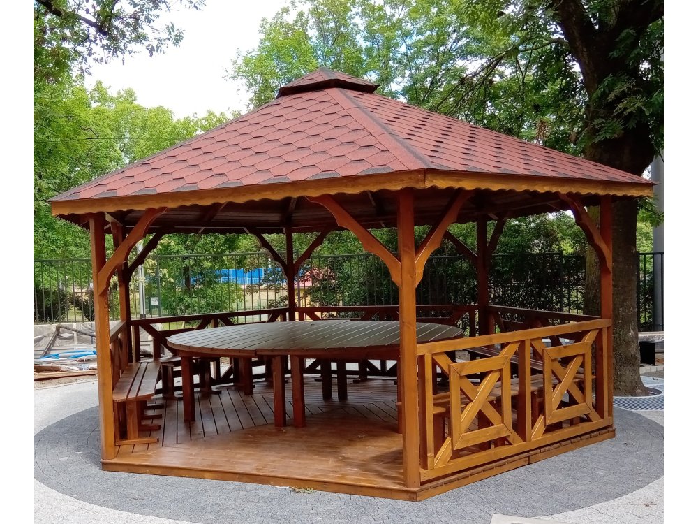 Hexagonal Gazebo S5a