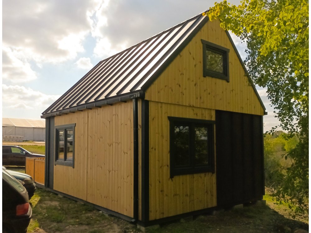 Loftwood koka māja A1 4,5 × 5,5 m | 35 m²