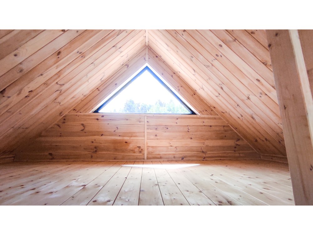 Loftwood koka māja A2 un A3 4,5 × 6,5 m | 35 m²