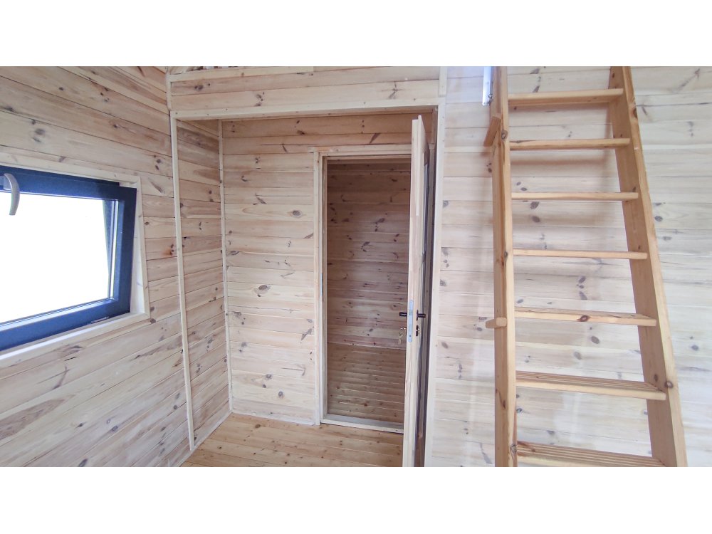 Loftwood koka māja A2 un A3 4,5 × 6,5 m | 35 m²