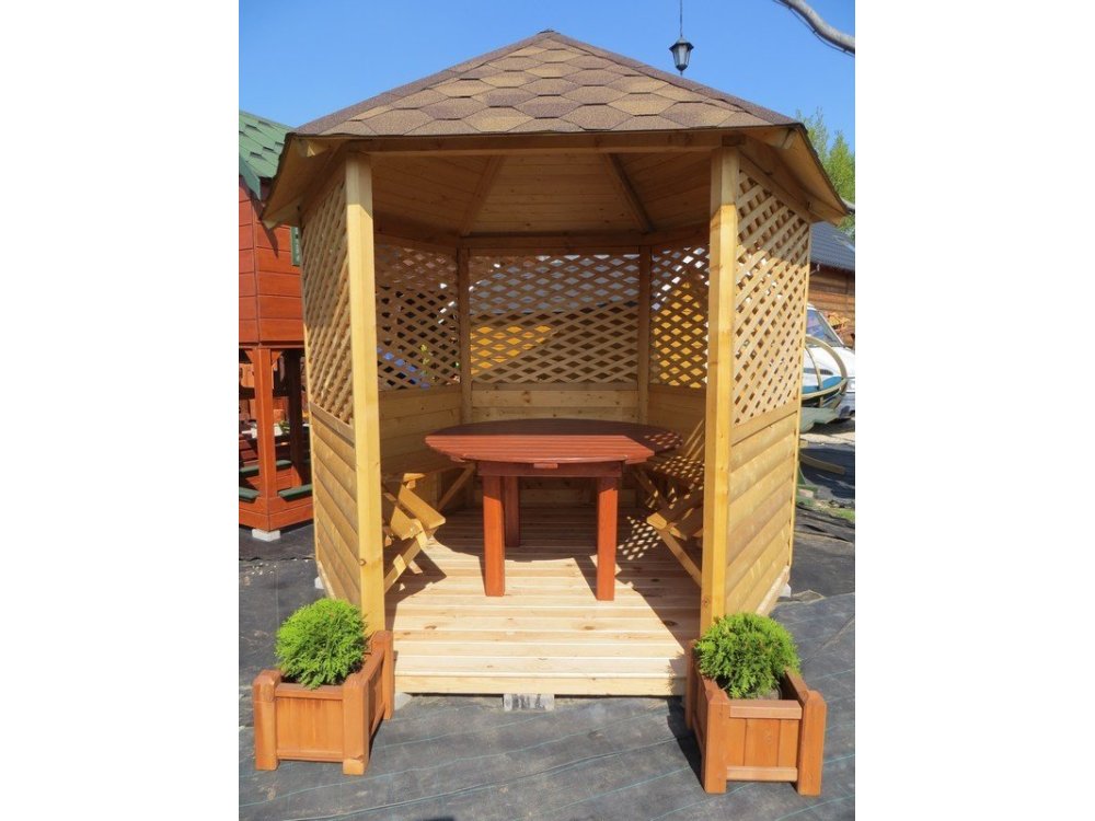 Logwood Garden Gazebo