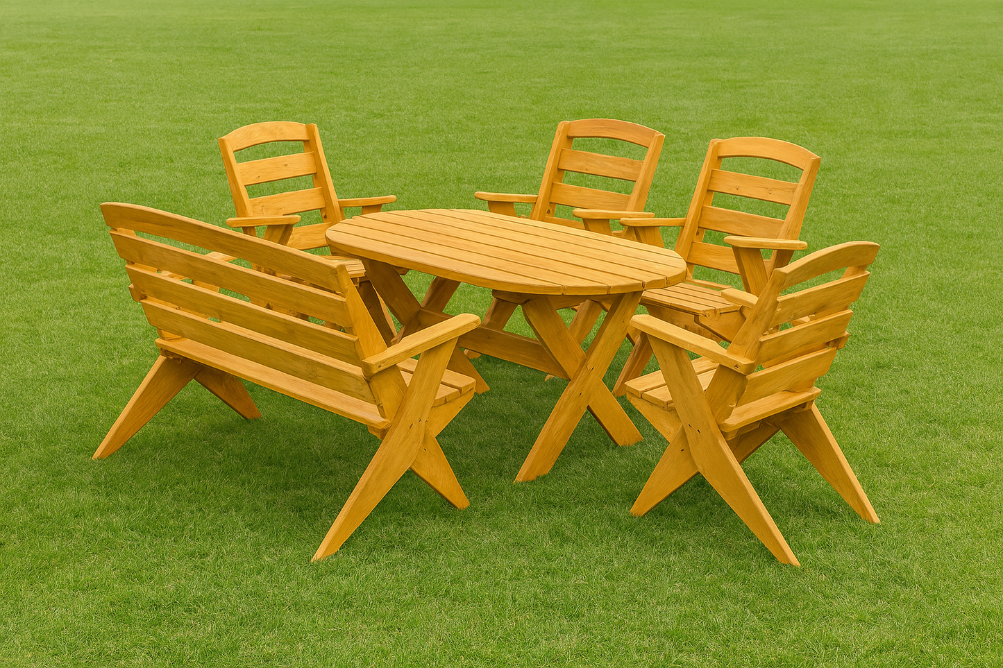 M3 Folding Garden Furniture Set