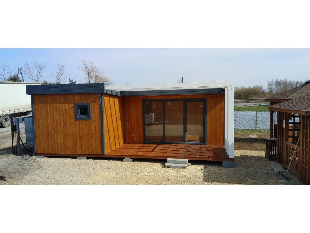 Meadowline koka māja – 8 × 6 m | 31,21 m²