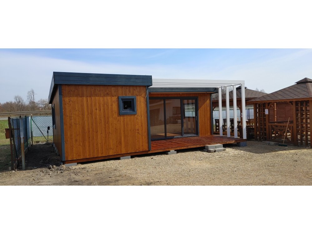 Meadowline koka māja – 8 × 6 m | 31,21 m²