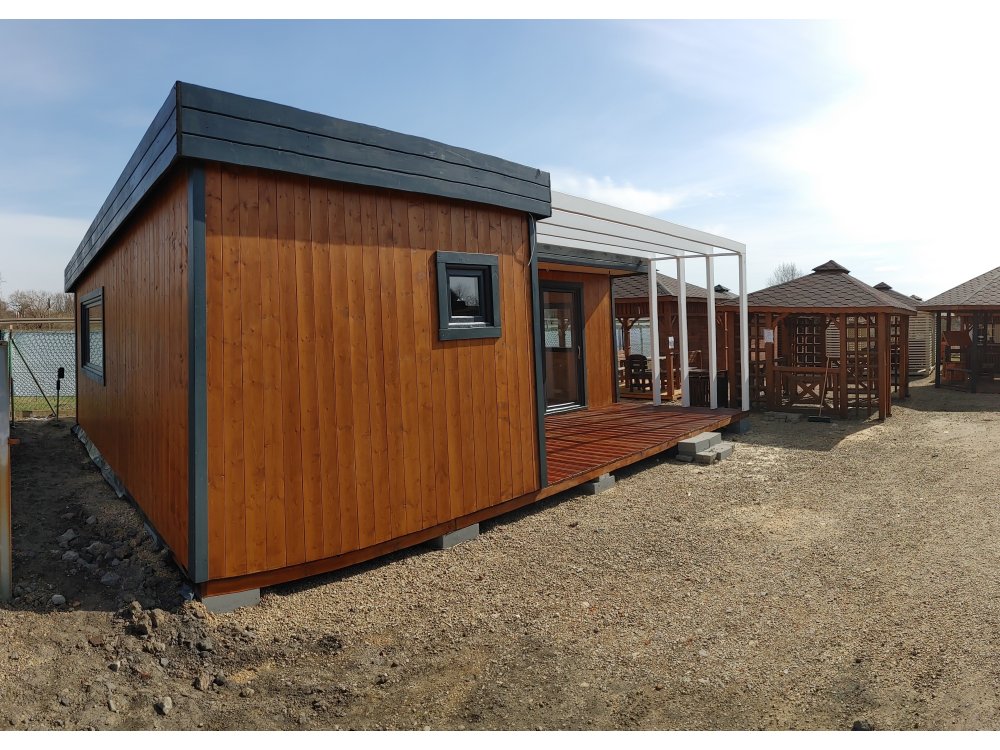 Meadowline koka māja – 8 × 6 m | 31,21 m²