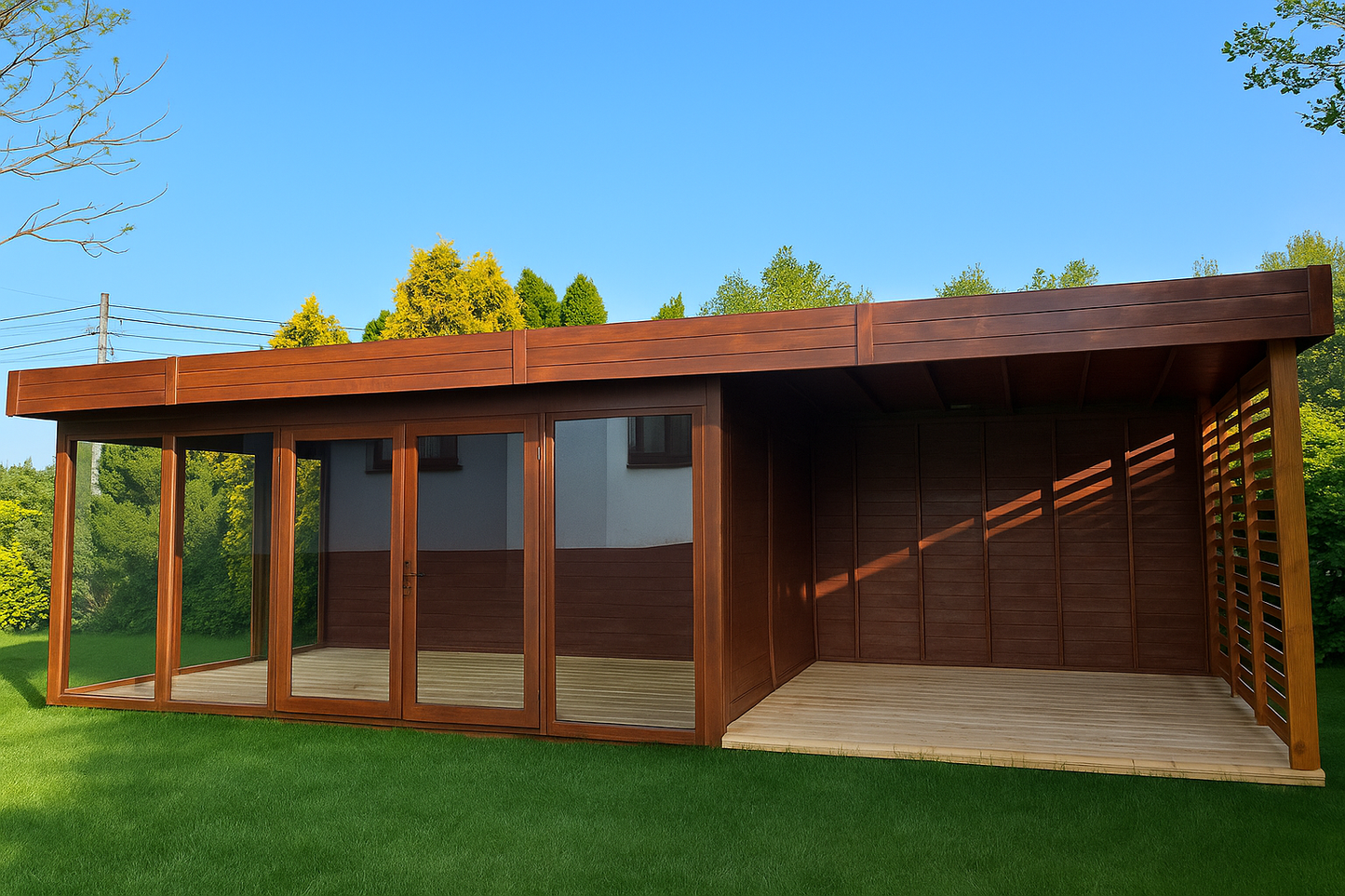 Garden Shed N12 + Terrace