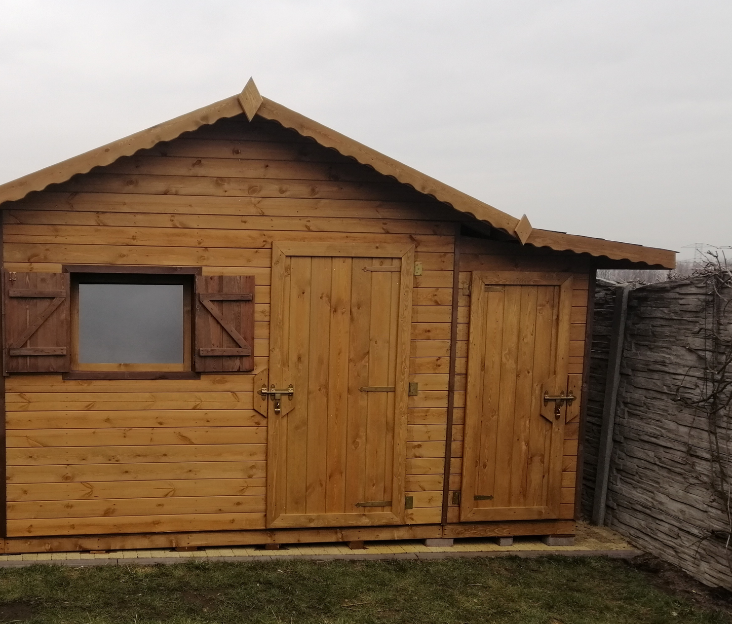 Garden Shed N1 (3m x 2m) + Storeroom