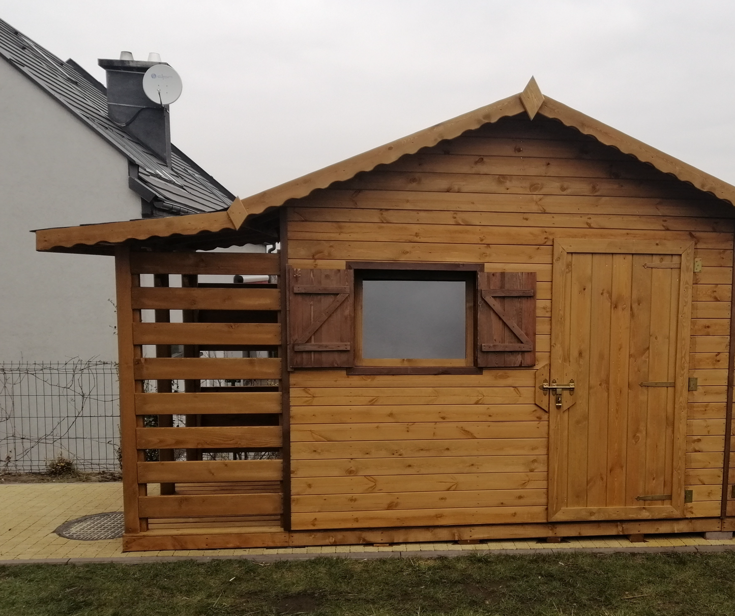 Garden Shed N1 (3m x 2m) + Woodshed