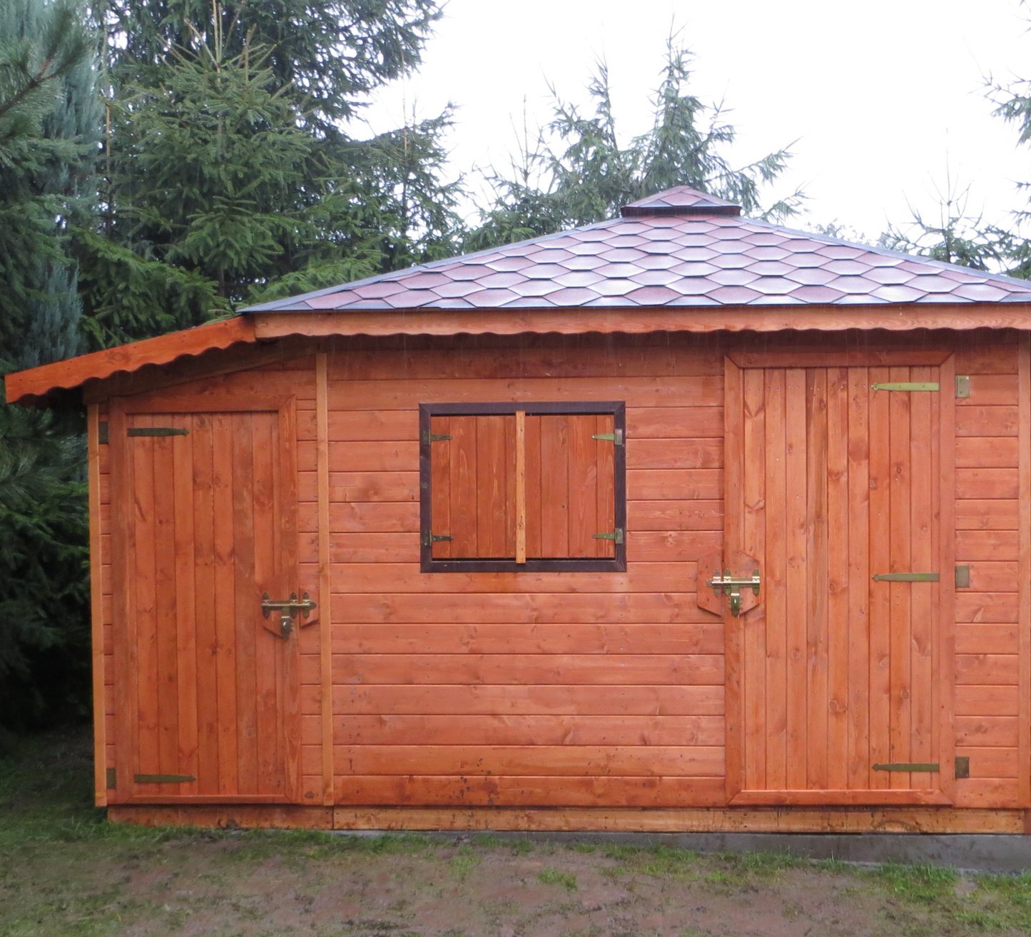 Garden Shed N2 (3m x 3m) + Storeroom