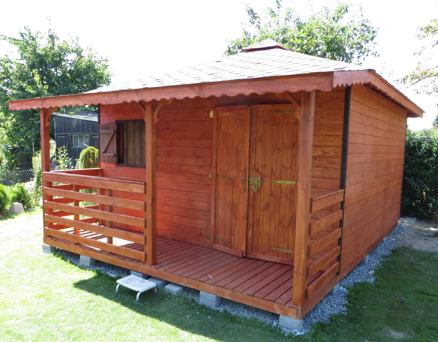 Garden Shed N3 (4m x 3m) + Terrace