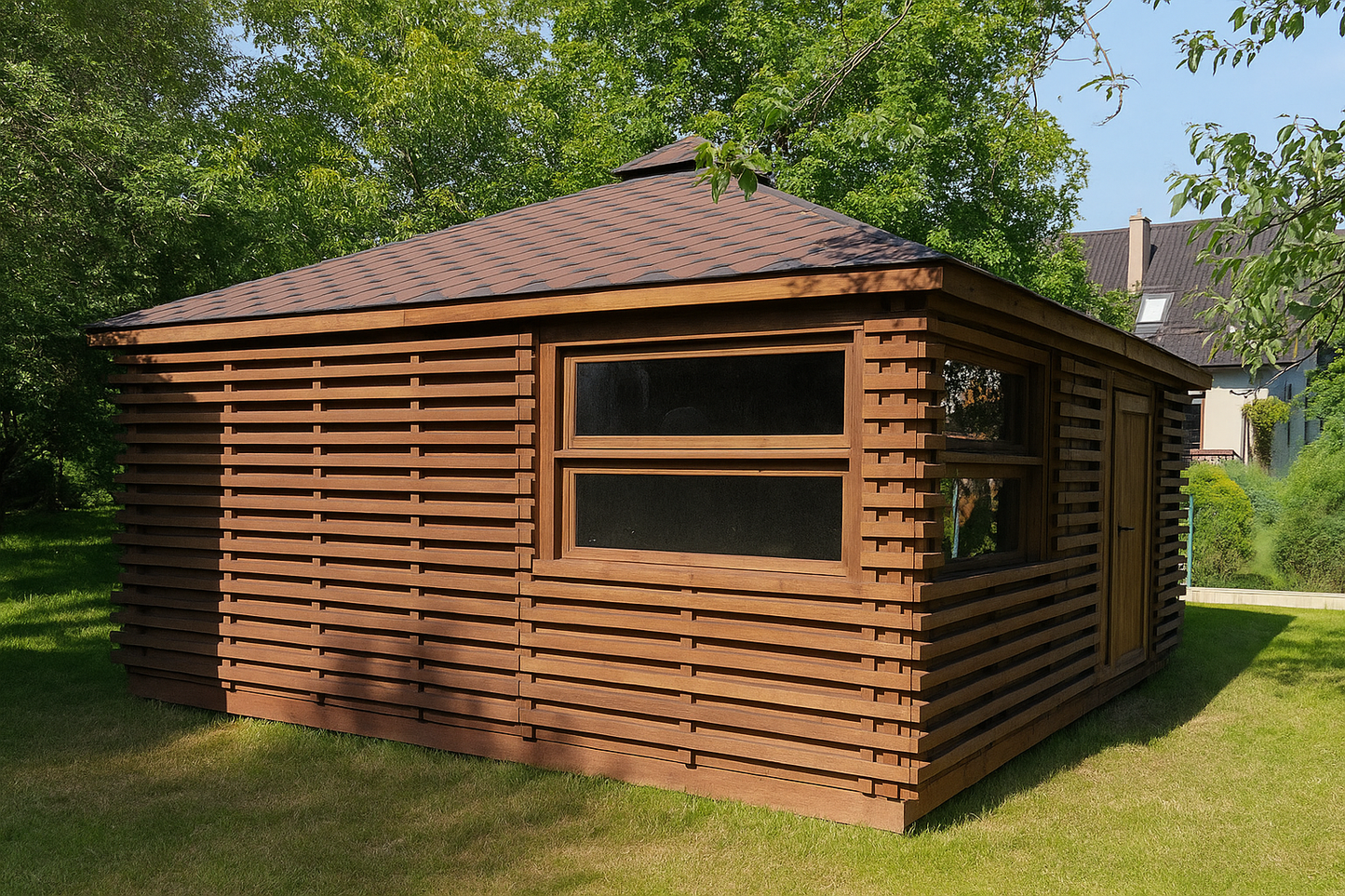Garden Shed N4b (4m x 4m)