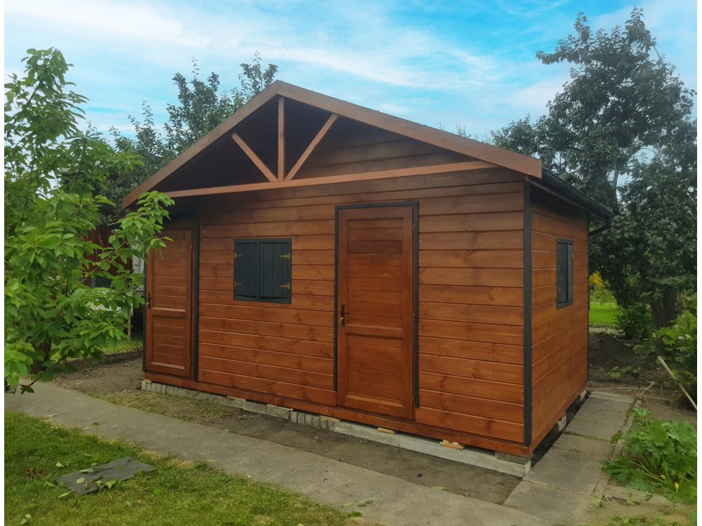 Garden Shed N5 (3m x 3m) + Storeroom