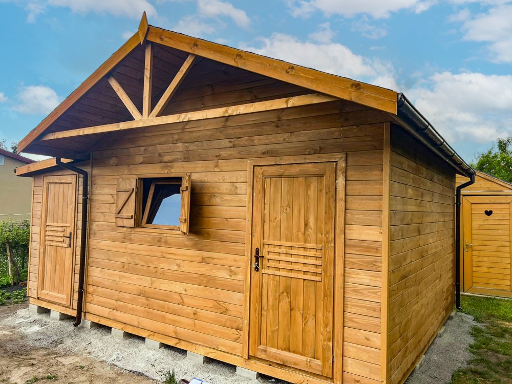 Garden Shed N5 (3m x 3m) + Storeroom