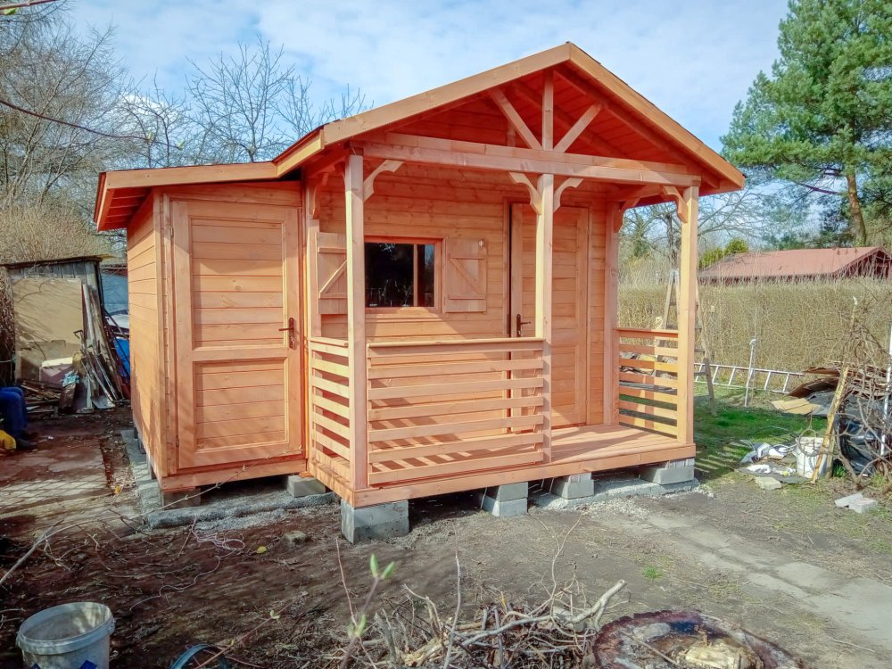 Garden Shed N5a (3m x 3m) + Terrace + Storeroom