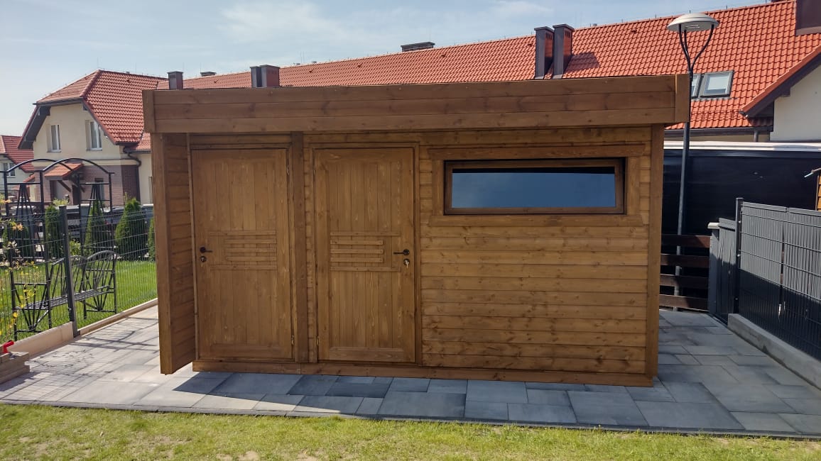 Garden Shed N9 + Storeroom
