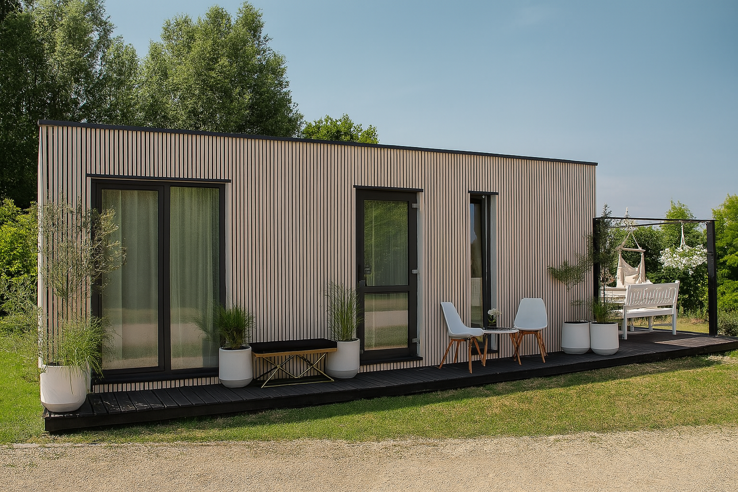 Ridgeway Modular House – 8 × 3 m | 24 m²