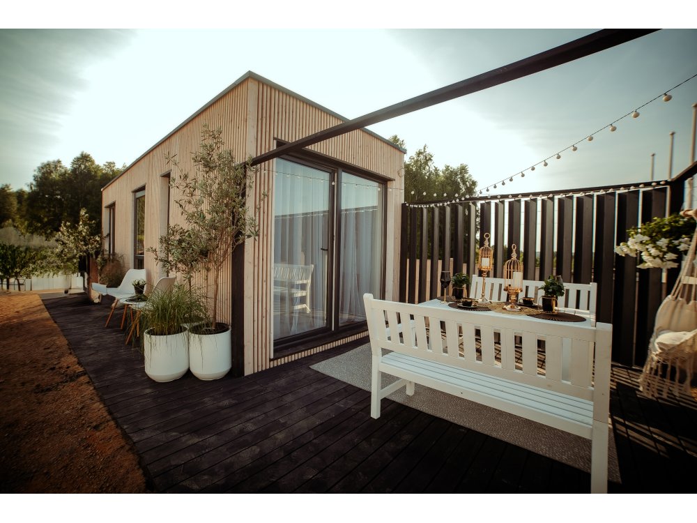 Ridgeway Modular House – 8 × 3 m | 24 m²