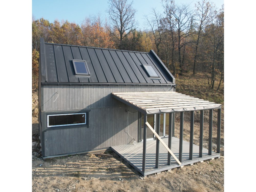 Rowan Vista koka māja – 4 x 8,5 m | 32,5 m²