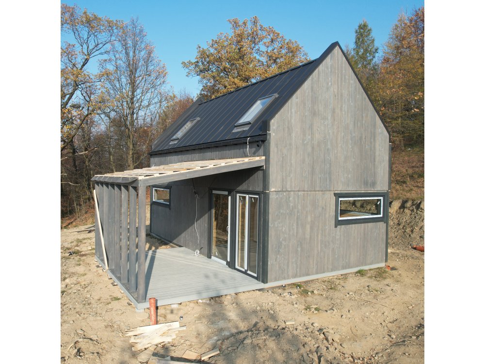 Rowan Vista koka māja – 4 x 8,5 m | 32,5 m²