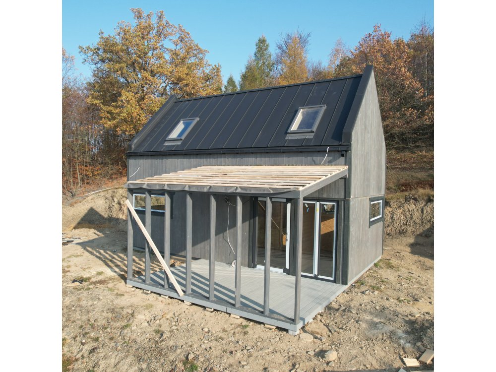 Rowan Vista koka māja – 4 x 8,5 m | 32,5 m²