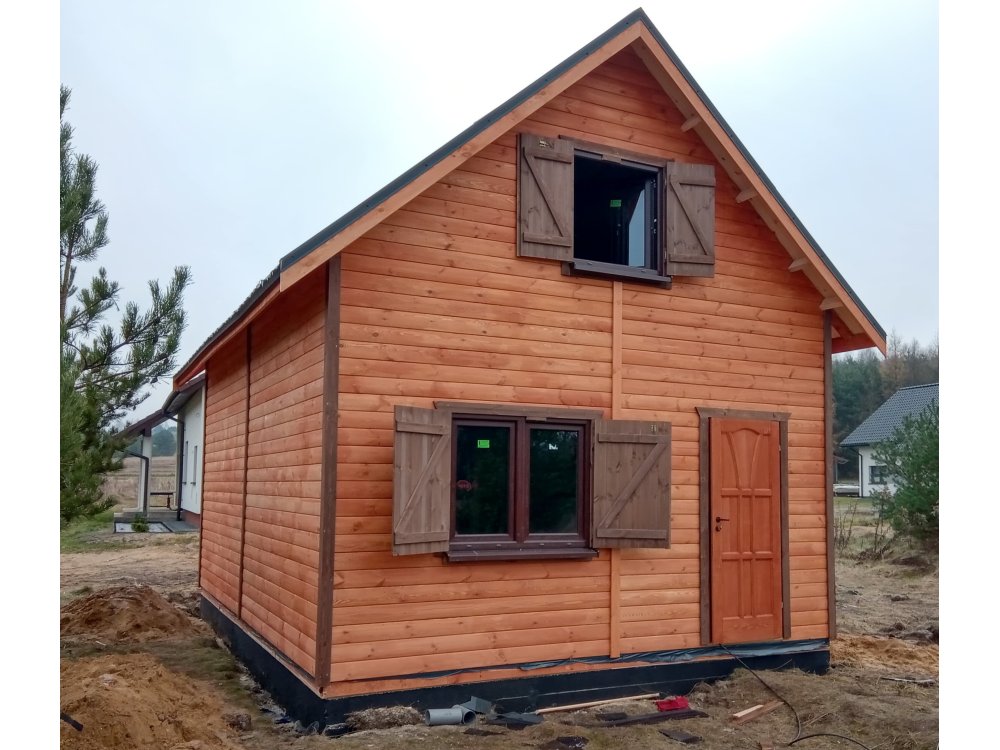 Vītolu koka māja