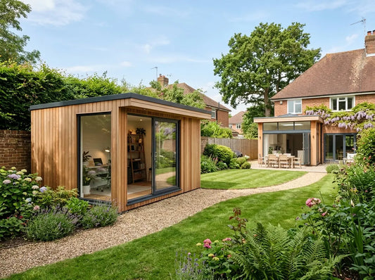 Garden office and home extension comparison