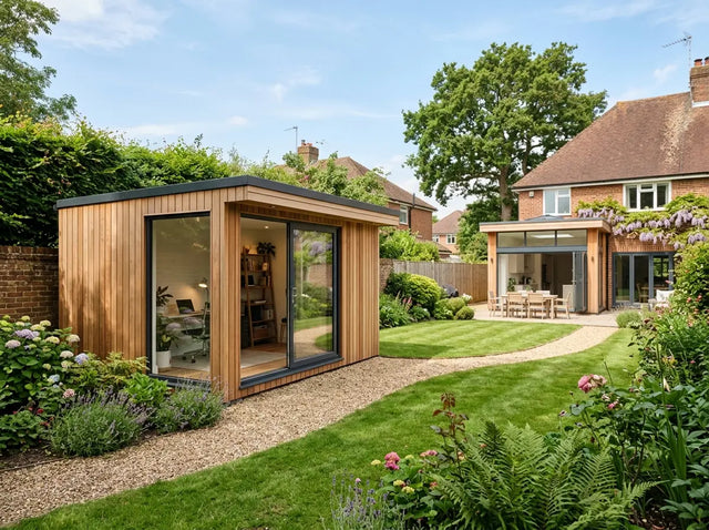 Garden office and home extension comparison