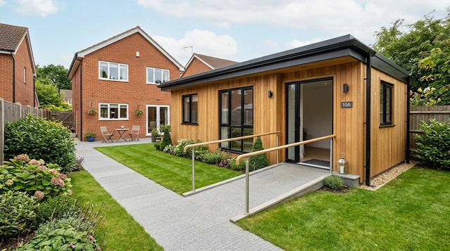 Garden annex for elderly parents in Milton Keynes