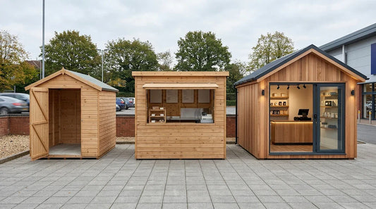 Timber retail cabin cost comparison in the UK