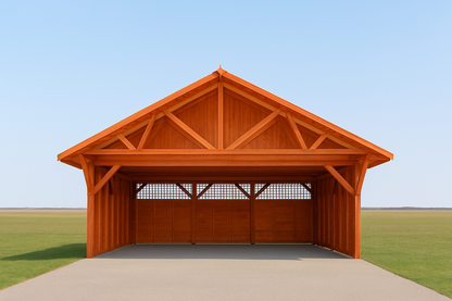 Two-Bay Carport WD1 – 6×5 m
