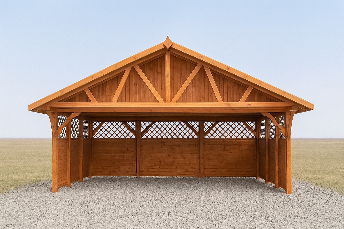 Two-Bay Carport WD2 – 6×5 m