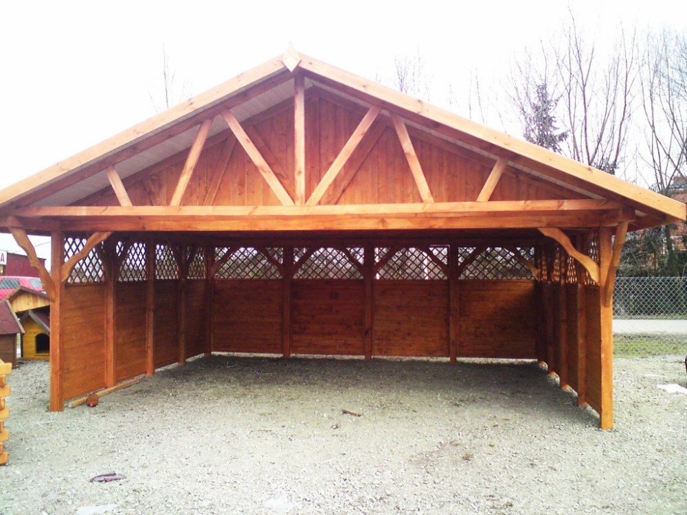 Two-Bay Carport WD2 – 6×5 m