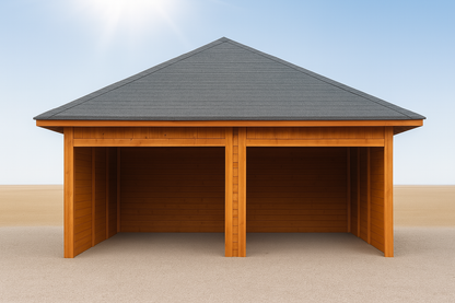 Two-Bay Carport WD6 – 6×6 m