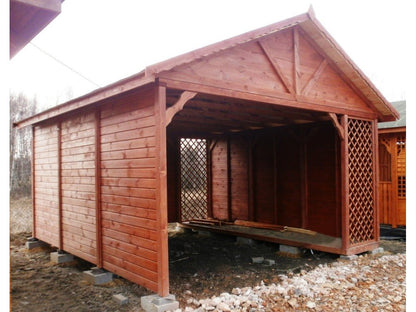 Single-Bay Carport WJ6 – 3.5×5 m