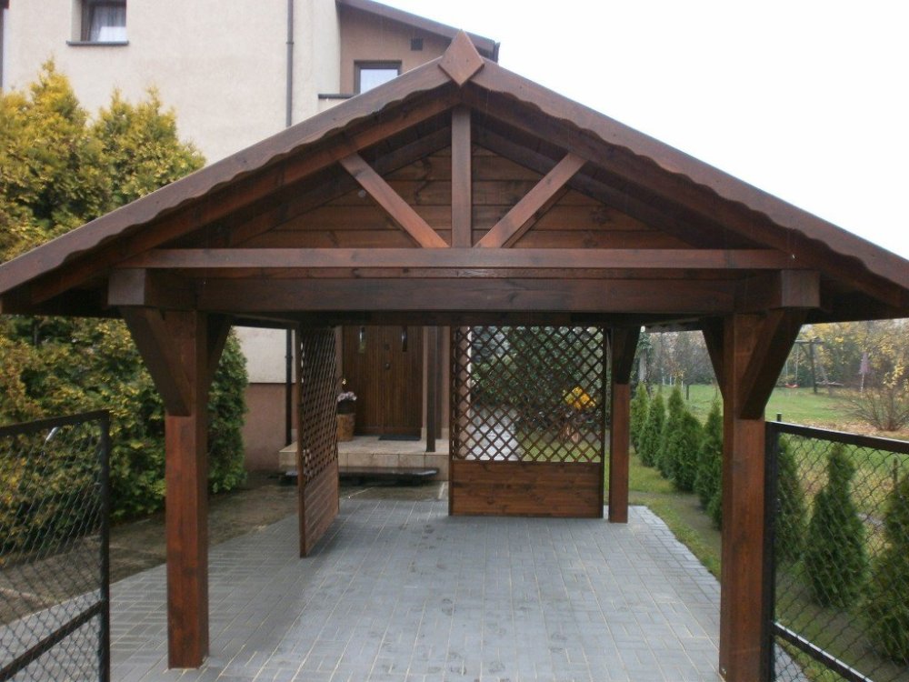 Single-Bay Carport WJ9 – 3.5×4.8 m