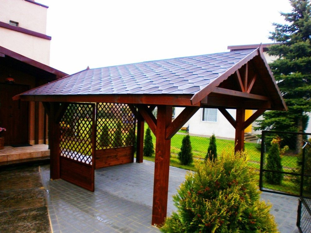 Single-Bay Carport WJ9 – 3.5×4.8 m