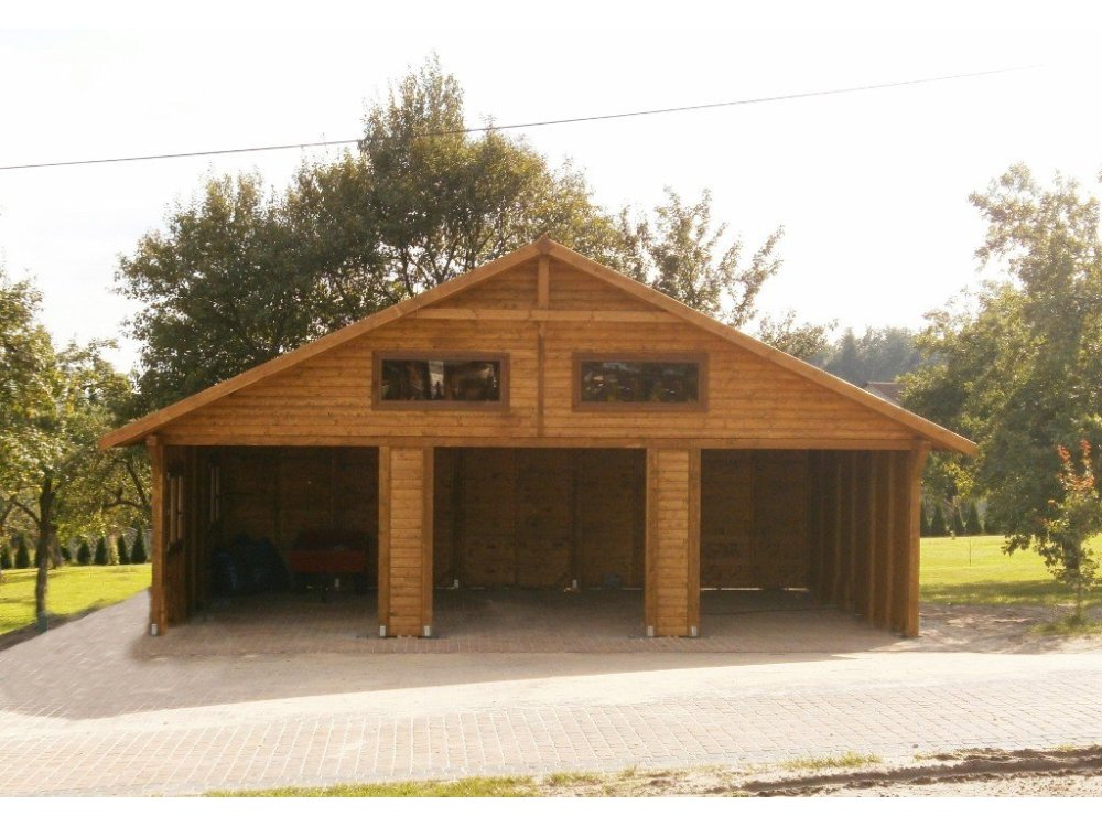 Three-Bay Carport WT2 – 9×5.5 m
